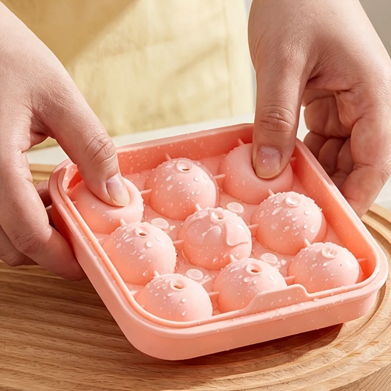 9-hole silicone soccer ball/ic - Ice Mold Sphere recension och pris