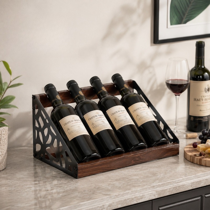 Home Bar Wooden Wine Rack Wine - Home Bar Shelf recension och pris