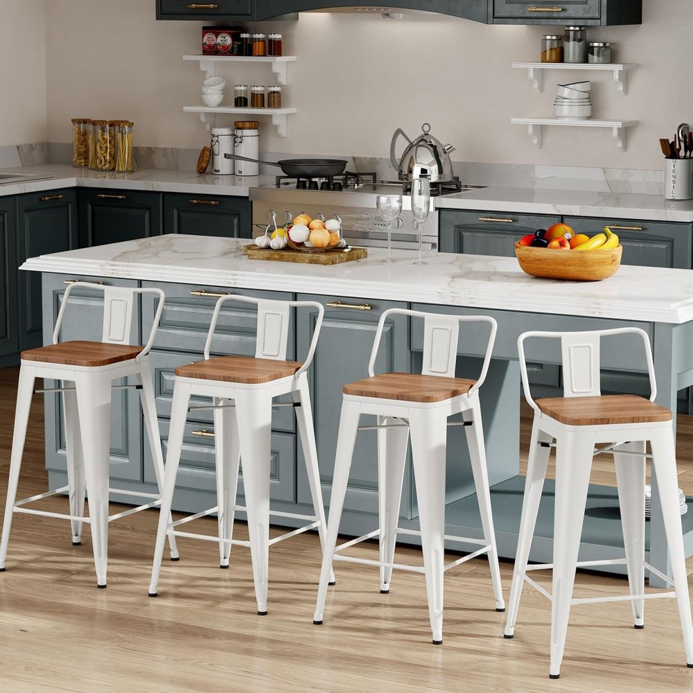 26 Inch Bar Stools Set o 4 Ind - Home Bar Stools recension och pris