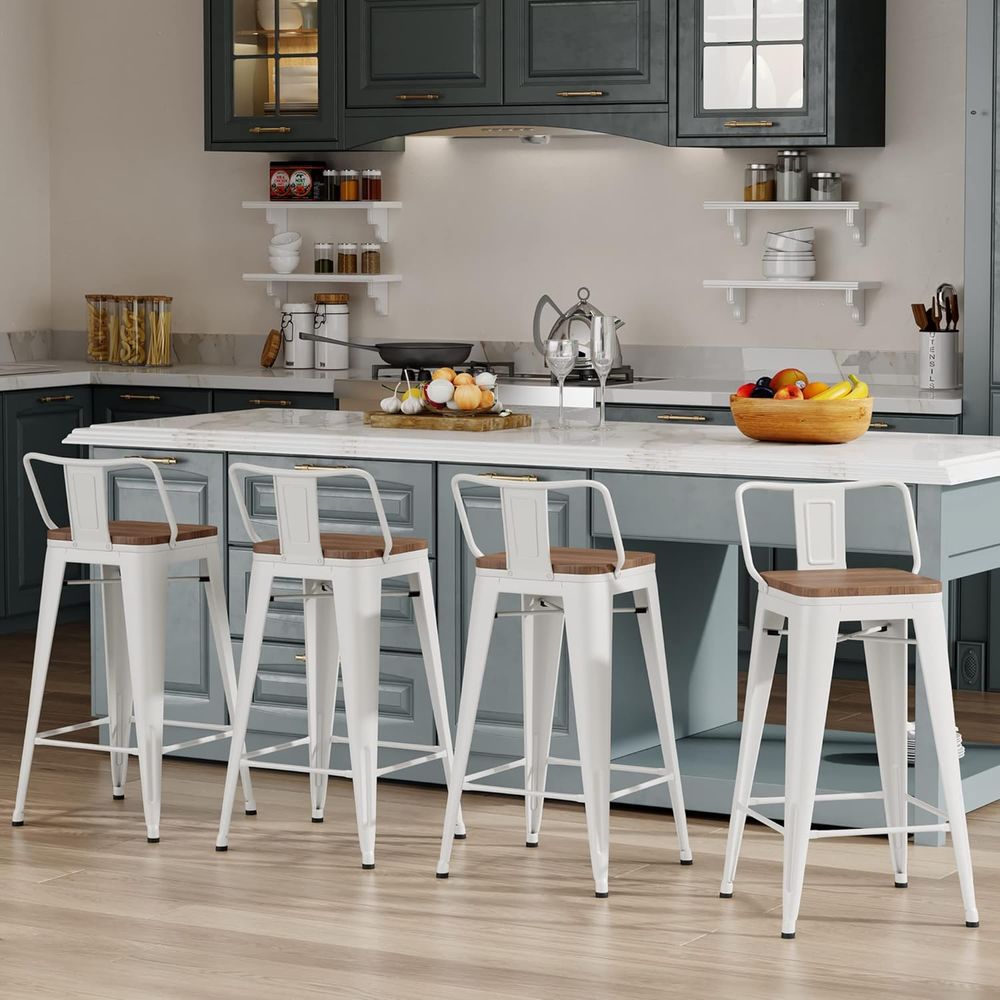 26 Inch Bar Stools Set o 4 Ind - Home Bar Stools recension och pris