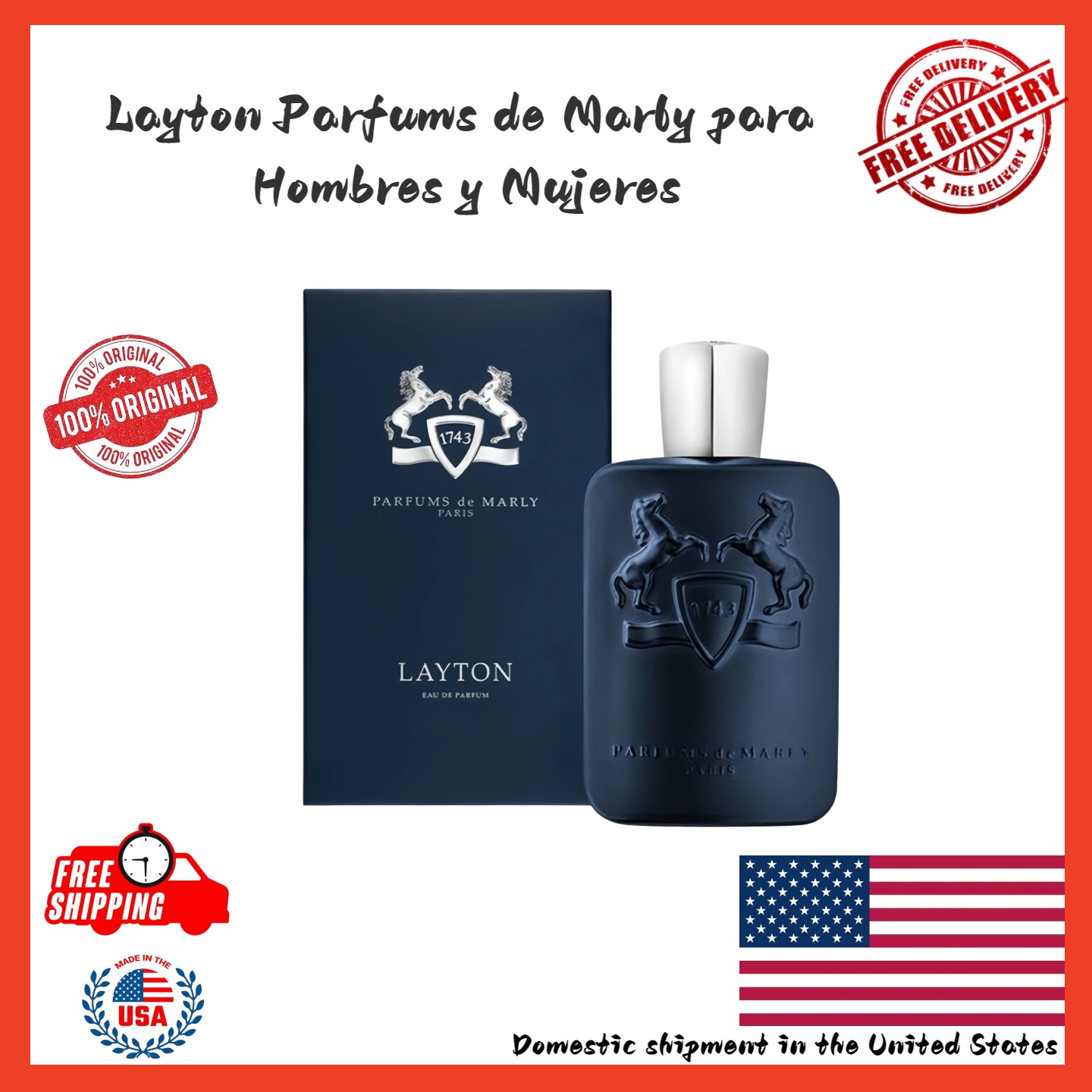 Parfums De Marly Layton 4.2oz  - Home Bar Accessories recension och pris