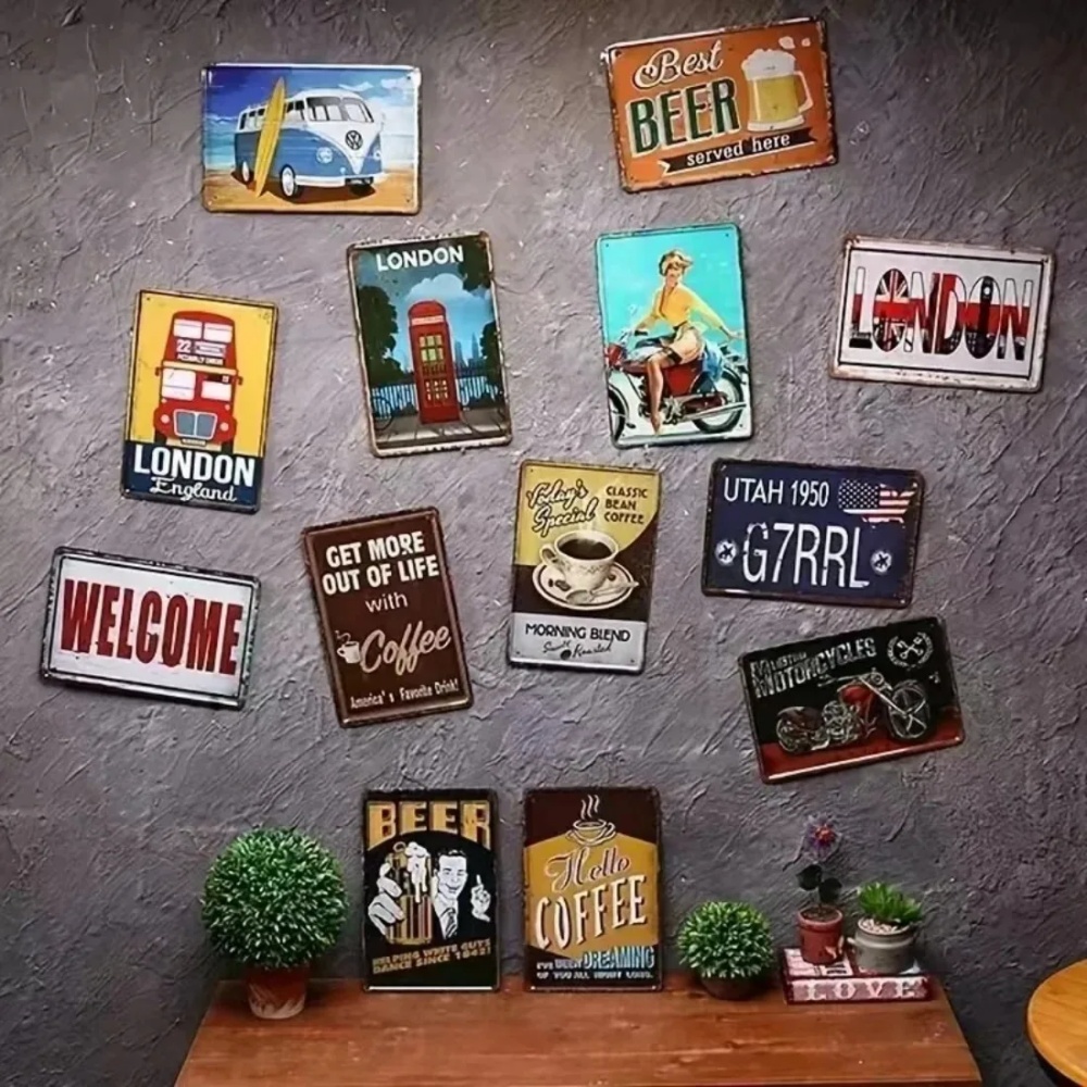 CIFBUY Vintage Funny Cat Alumi - Home Bar Accessories recension och pris