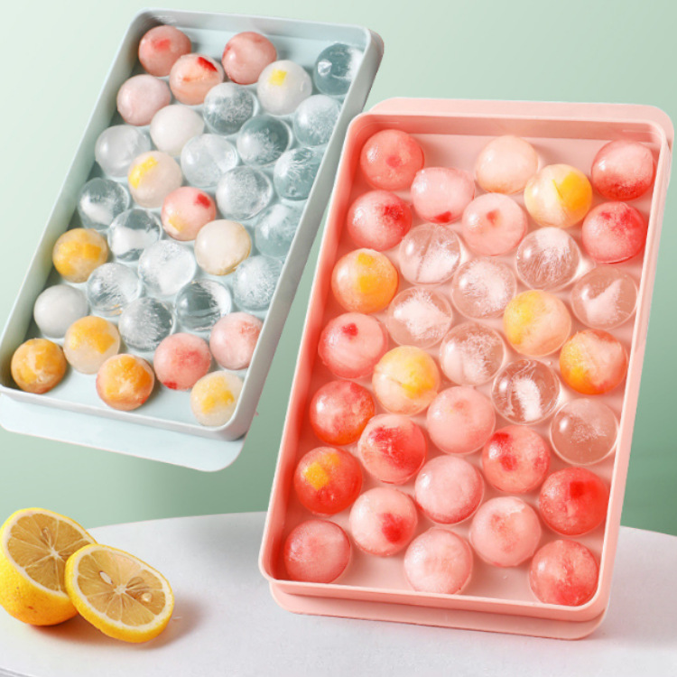 3D Round Ice Cube Tray with Li - Ice Mold Sphere recension och pris