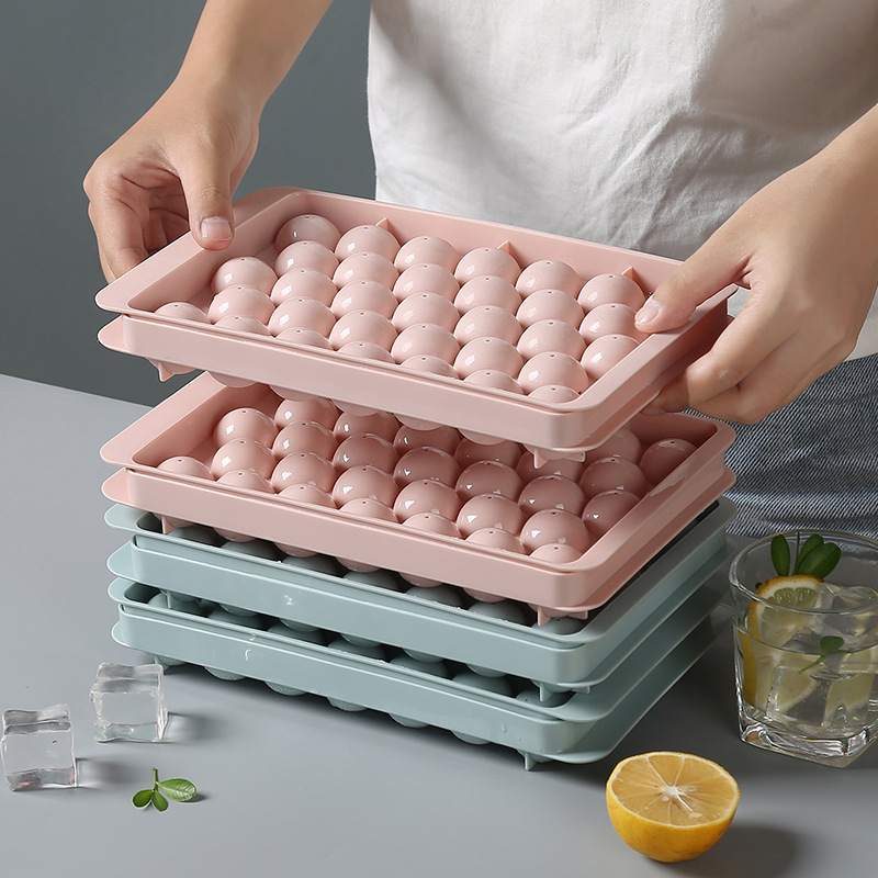 3D Round Ice Cube Tray with Li - Ice Mold Sphere recension och pris
