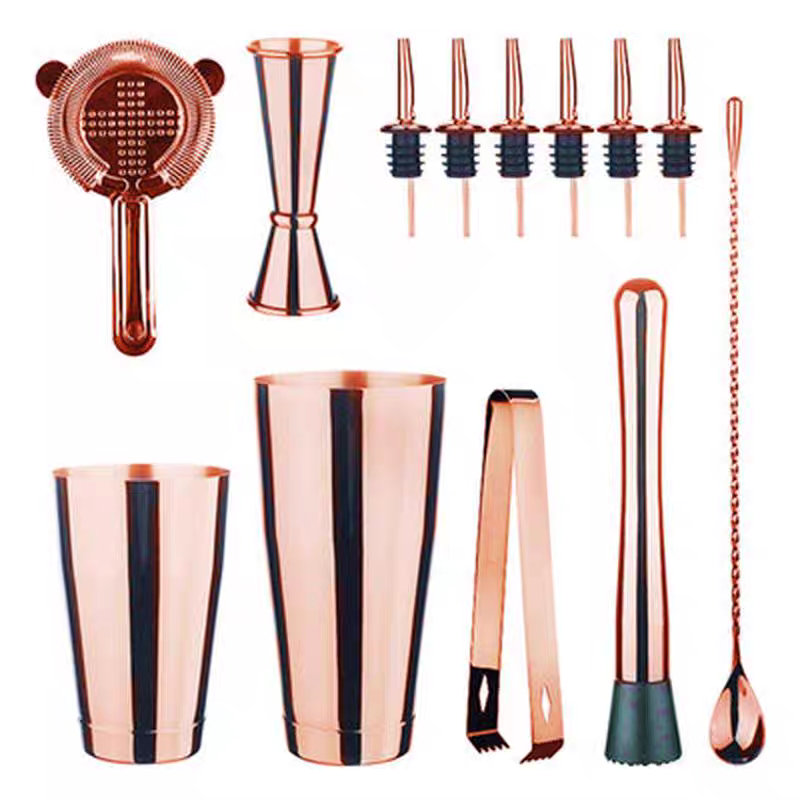 Cocktail Shaker Bar Set: 2 Wei - Boston Shaker Set recension och pris