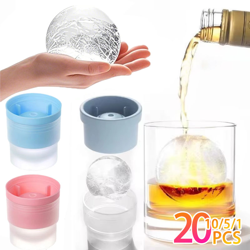 1-20PCS Large Ice Ball Maker M - Ice Mold Sphere recension och pris