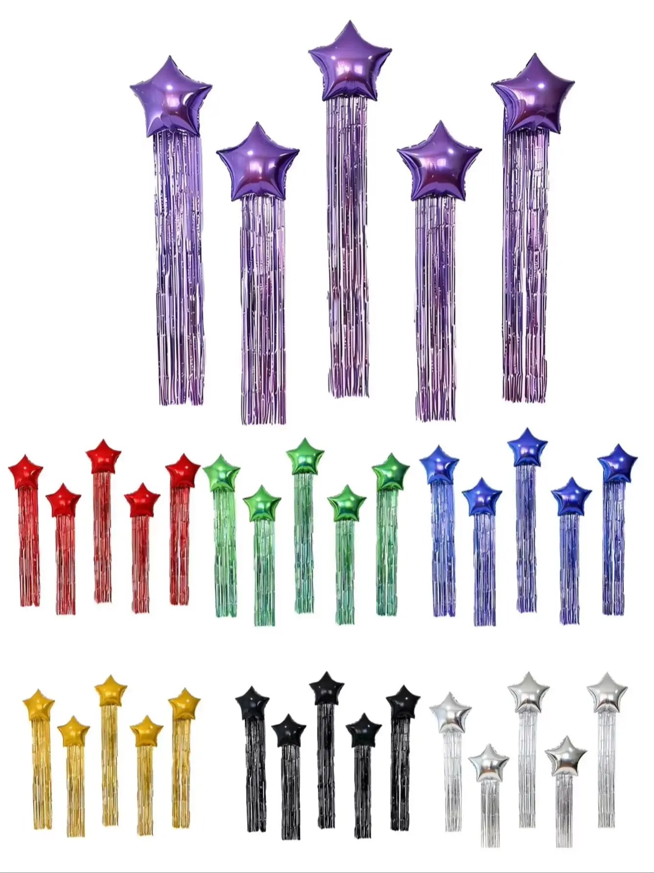 6Pcs18inch Five Pointed Star B - Home Bargains recension och pris