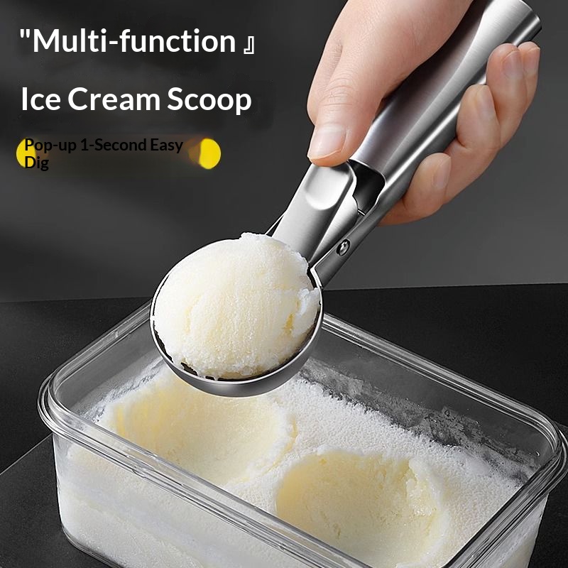 Stainless Steel Ice Cream Scoo - Ice Pick Pick recension och pris