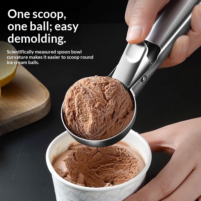 Stainless Steel Ice Cream Scoo - Ice Pick Pick recension och pris