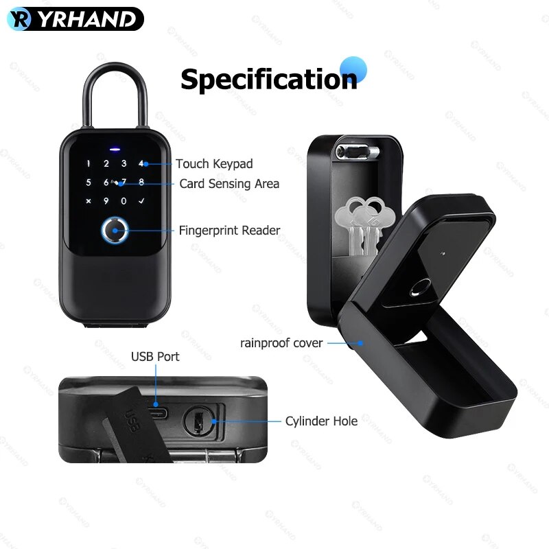 TTlock Smartkey Lock Box Home  - Home Bargains recension och pris