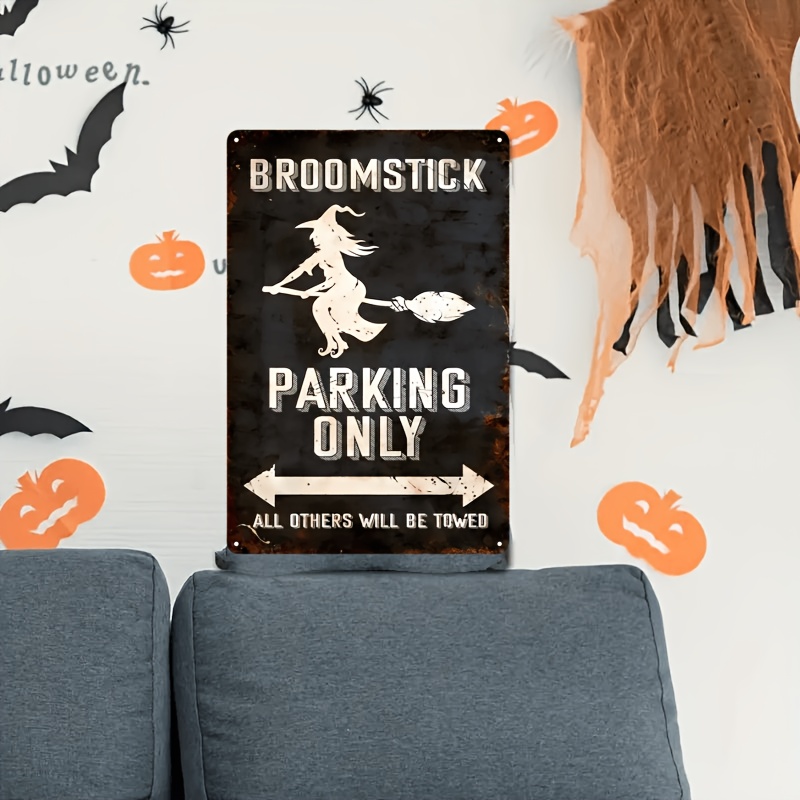 Vintage Halloween Metal Sign - - Home Bar And Kitchen recension och pris