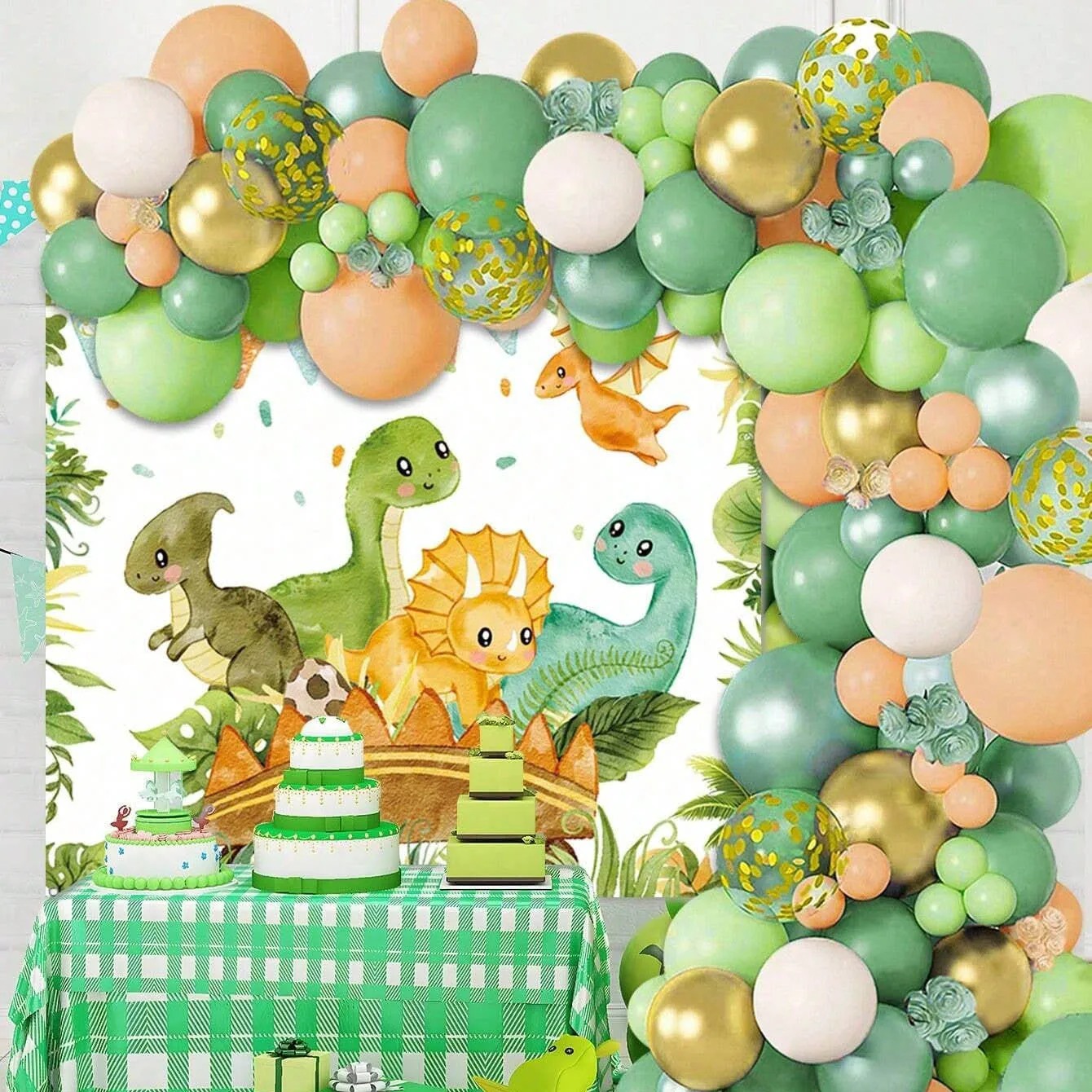 Dinosaur Balloon Set Arch for  - Home Bargains recension och pris