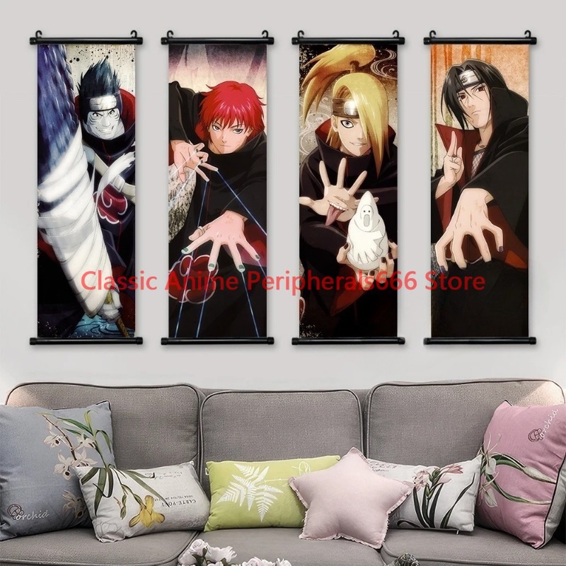 Naruto Hanging Painting Canvas - Home Bar Shelf recension och pris