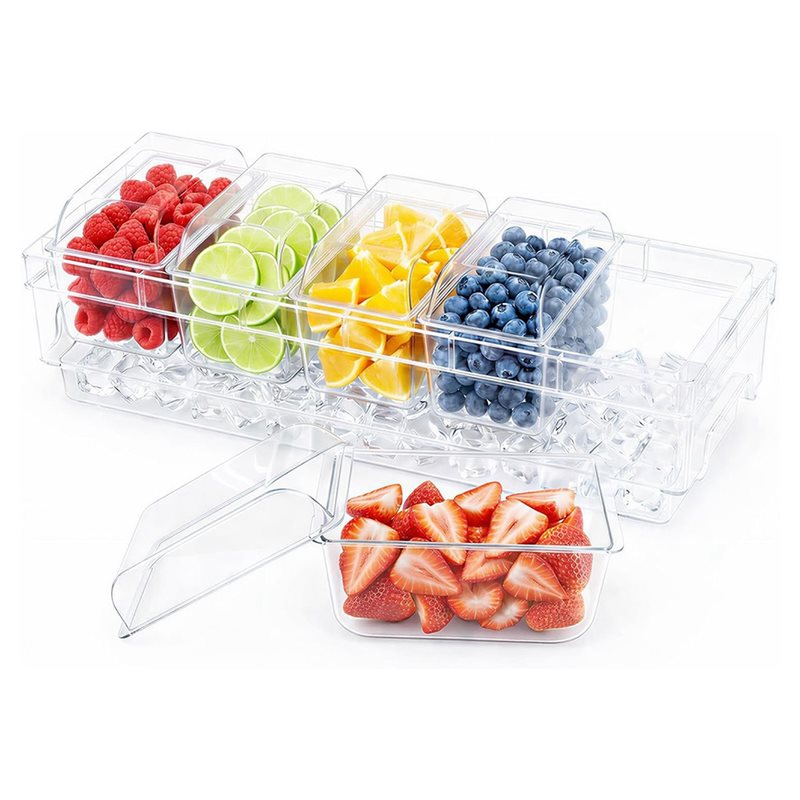 BAAR-For Party For Bar Supplie - Garnish Tray Set recension och pris