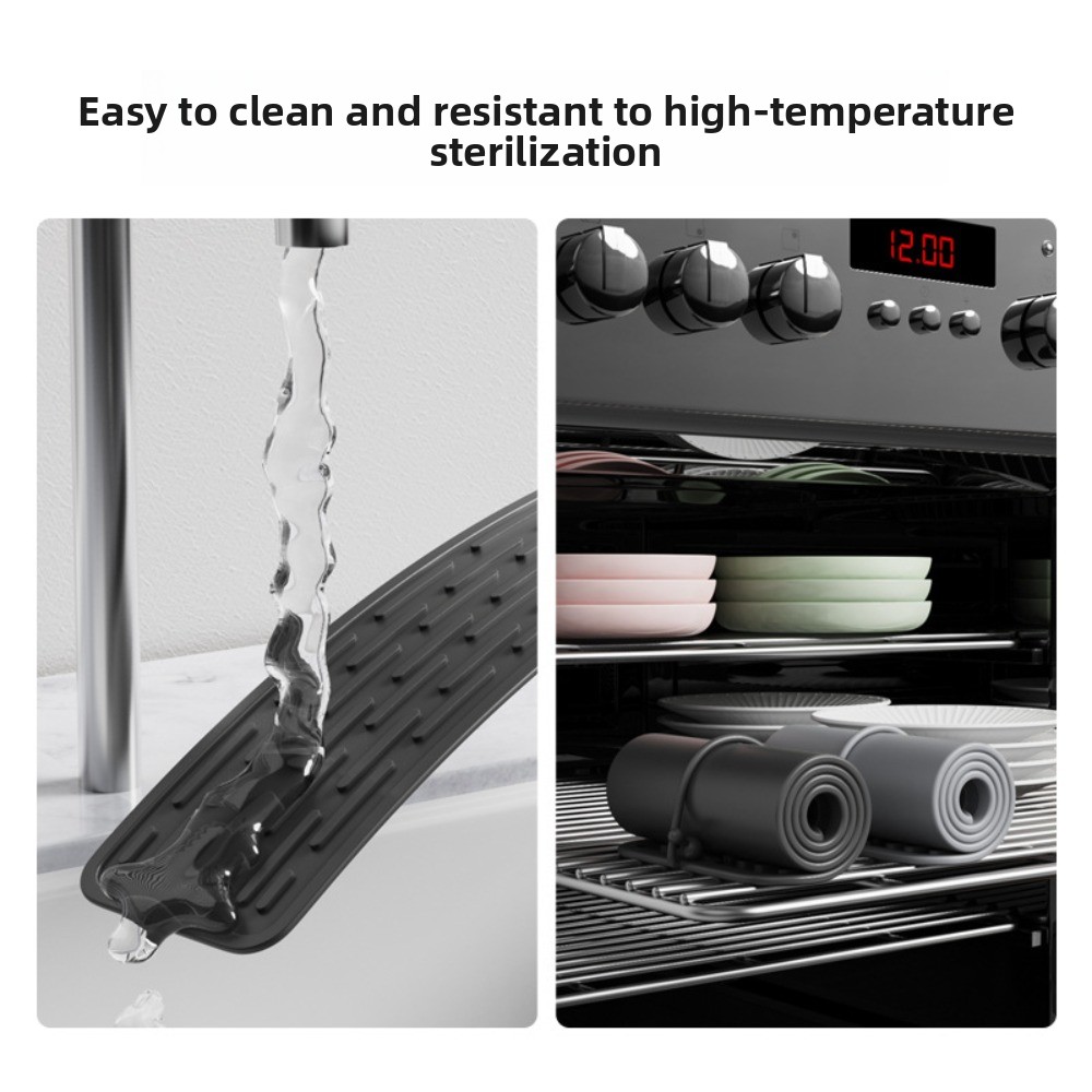 Non-Slip Silicone Drying Mat L - Bar Mat Rubber recension och pris