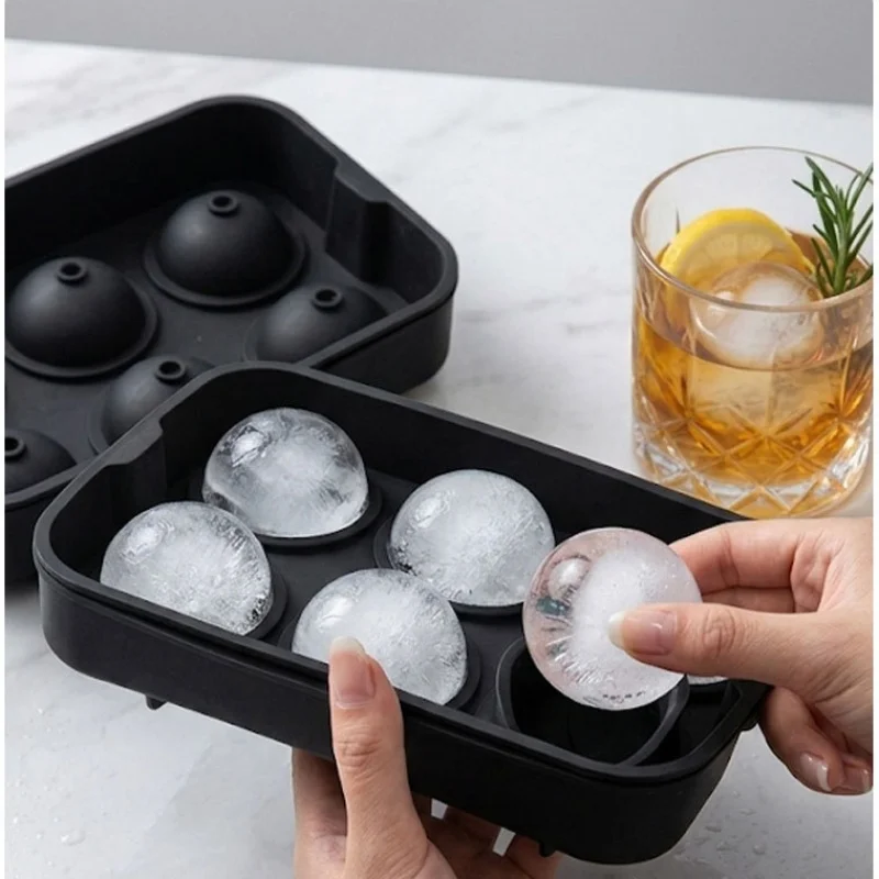 6 Cavity Ice Ball Mold Food Gr - Ice Mold Sphere recension och pris