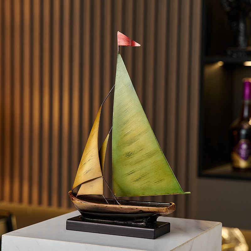 Creative Sailboat Model Orname - Home Bar Setup recension och pris
