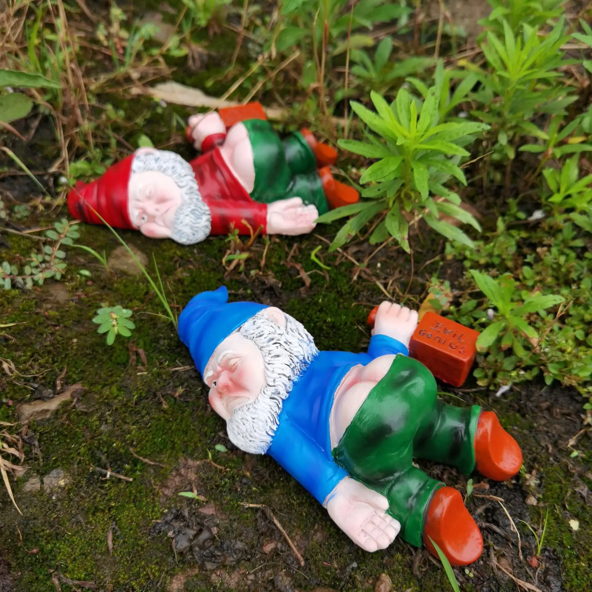 15cm Drunken Garden Gnomes  Fu - Home Bargains recension och pris