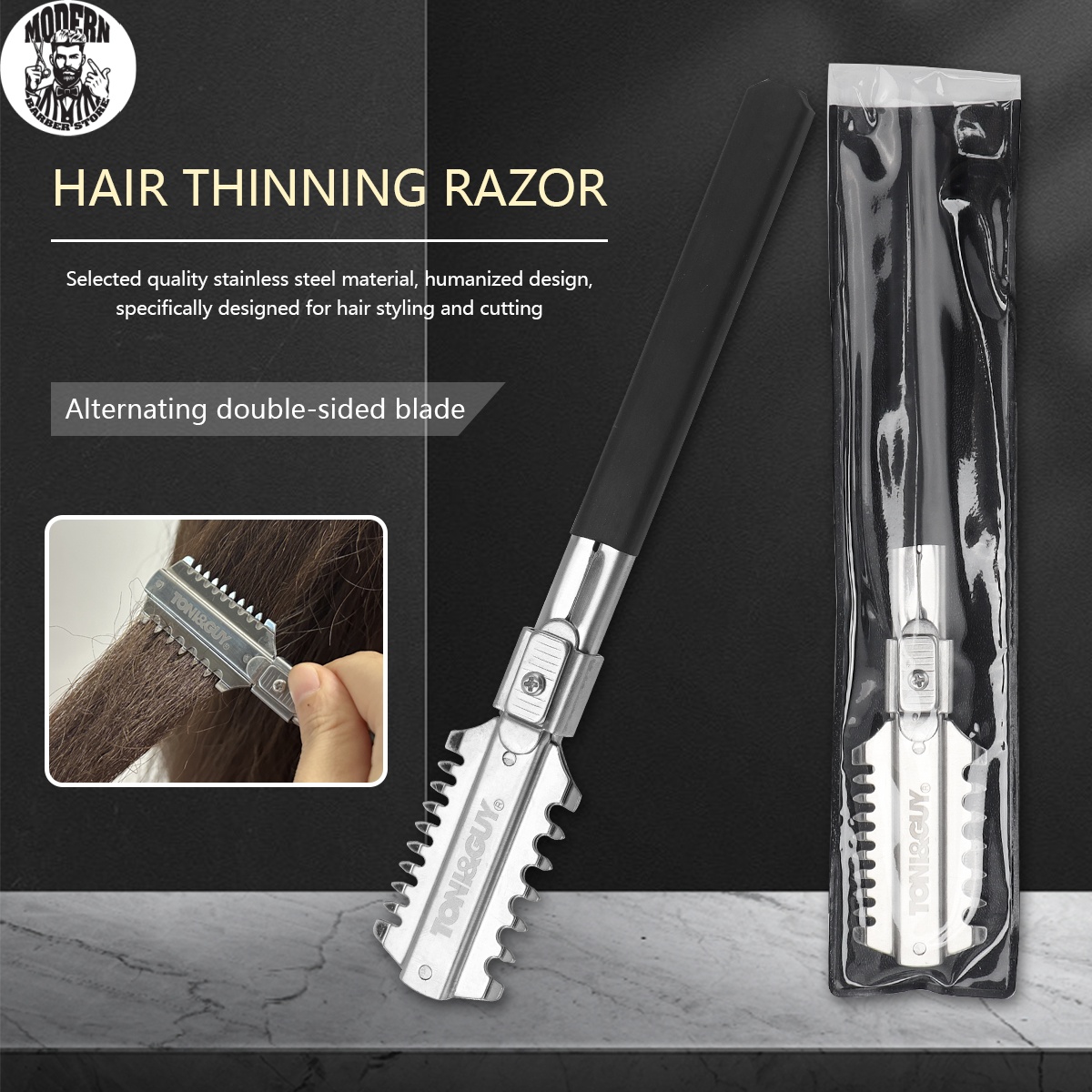 Salon Double-Edge Shaving Hair - Home Barbershop recension och pris