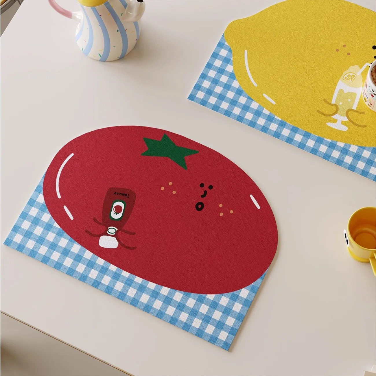 Cartoon Leather Water Proof He - Bar Mat Rubber recension och pris