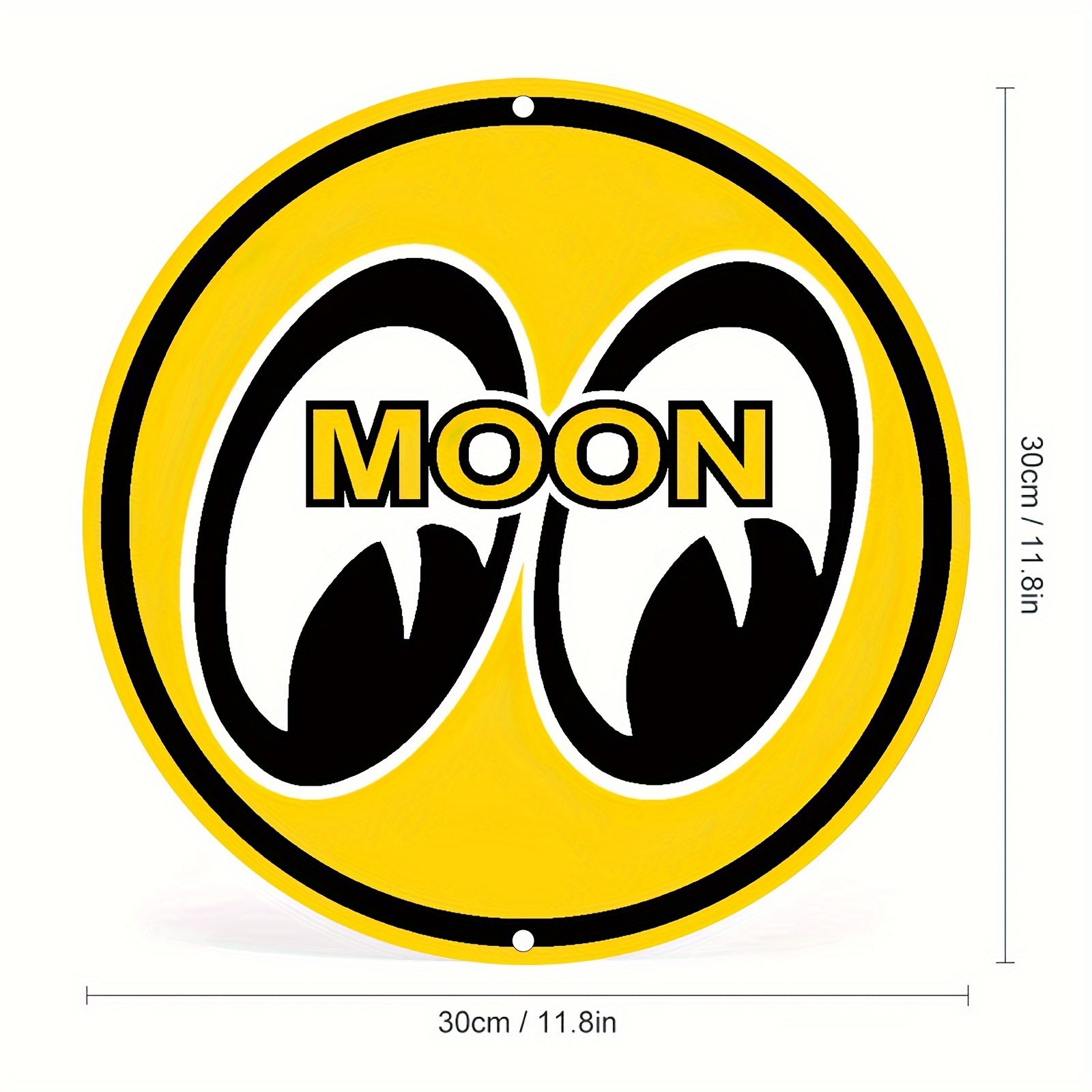 Vintage-Style Round Metal Sign - Home Bar Accessories recension och pris