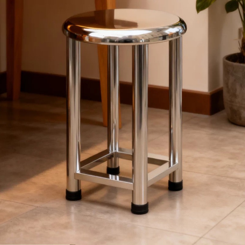 304 Stainless Steel Round Stoo - Home Bar Stools recension och pris