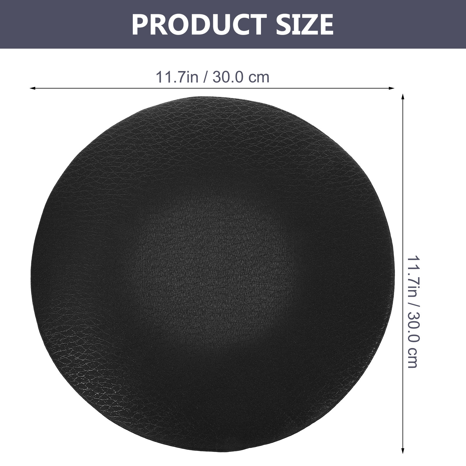 Round Stool Cover Black Elasti - Home Bar Stools recension och pris